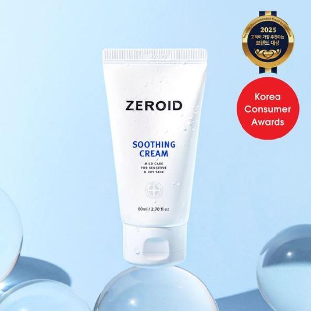 Zeriod Soothing Cream 80ml – Gentle Calming Moisturizer for Sensitive Skin