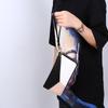 Women's Trendy Color Block Long Clutch Wallet, Large Capacity Zipper, 2020 Style