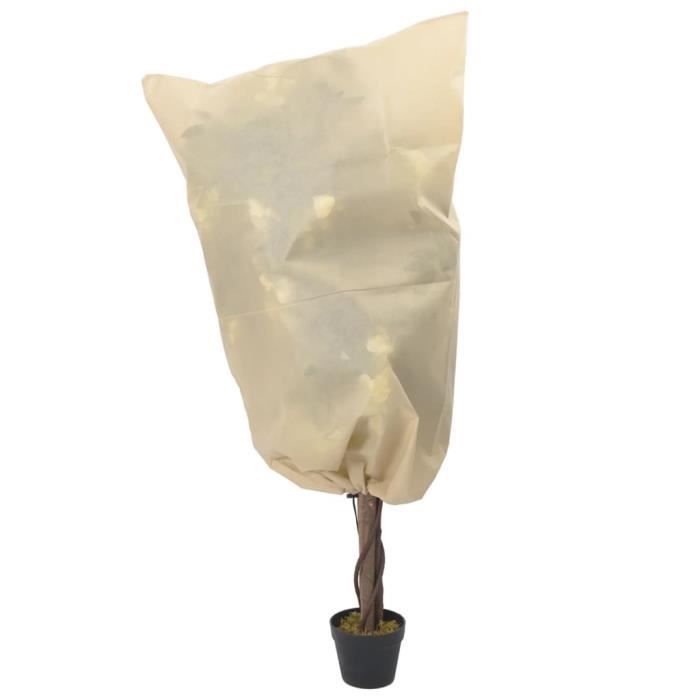 VidaXL Plant Protection Covers with Drawstring 4 Pcs 364873