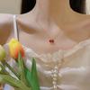 Versatile Luxury Pearl & Zircon Clavicle Necklace