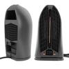 Desktop Air Heater Electric Powerful Mini Fast Radiator Fan Energy Saving Room Warmer Black