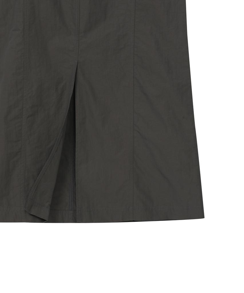 BAUF Pocket Long Cargo Skirt [Charcoal]
