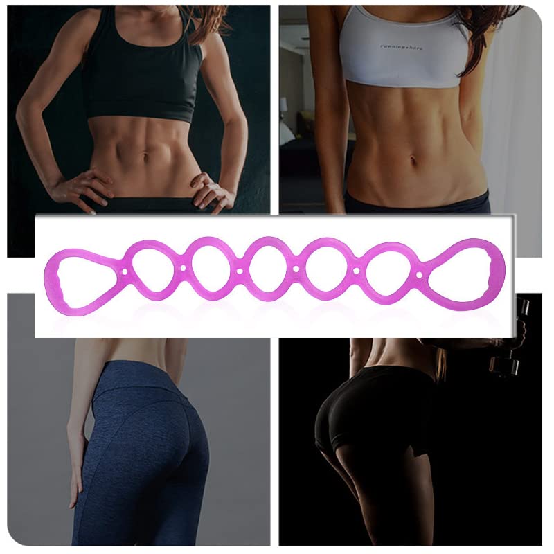 Exercise Tube Training Tube, BetterJonny 8-Shape Elastic Fitness Belt Yoga