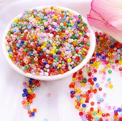 1000pcs 3mm Charm Czech Glass Seed Spacer Beads DIY Bracelet Necklace Jewelry Making Accessories