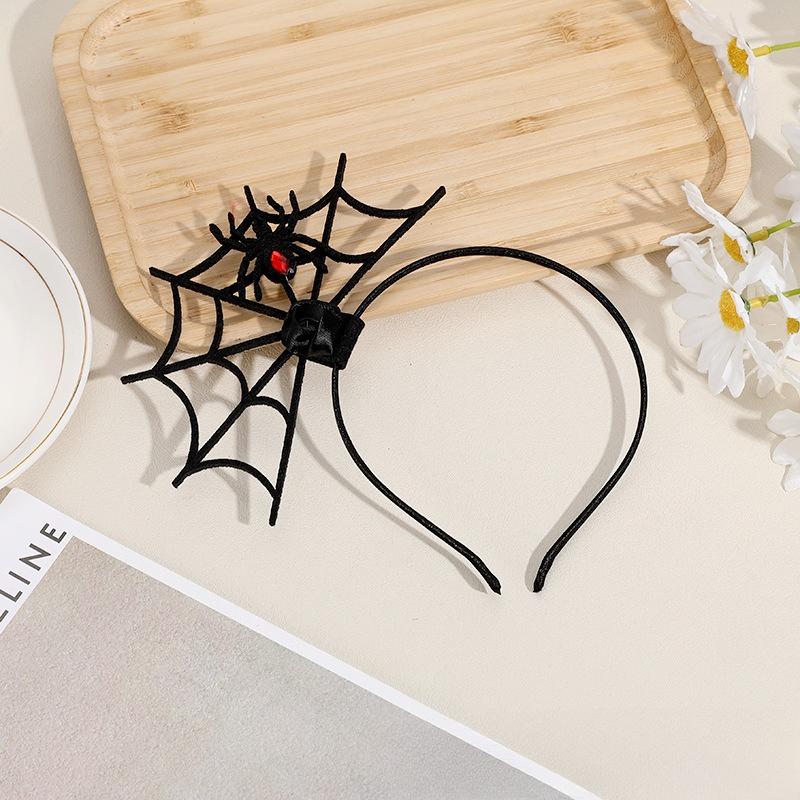 Halloween Stirnband Dekorativ Festlich Spinne Haarreif Mit Choker Halskette Foto Requisiten Kostüm Cosplay Zubehör