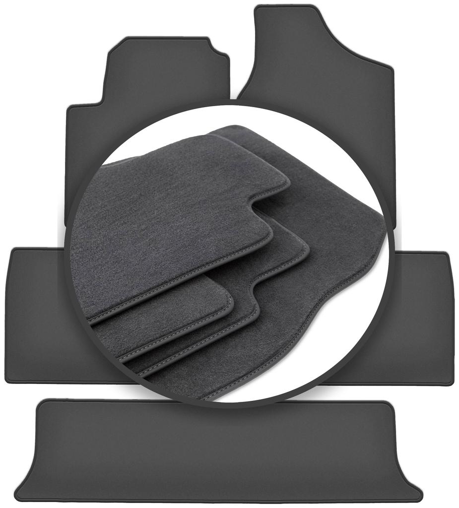 Tapis de voiture premium pour: Minivan Volkswagen Sharan I (1995-2010)