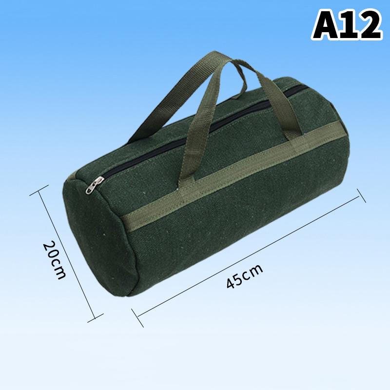 Durable Thicker Canvas Tool Bag Screwdriver Tools Packaging Large Capacity Repair Storage Pouch Electrical Tool Organizer