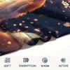 Fox Print Flannel Blanket, High quality Comfortable for All Seasons, Home Decor, Warmth and Comfort, Perfect for Christmas Gifts