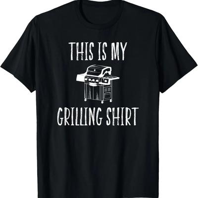 This Is My Grilling Shirt, Mens Grilling Shirt, Dad Grilling T-Shirt