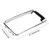 Front Grill Trim Insert Ring, ABS Front Grille Trim Ring Chrome Plated Modification Replacement for 2014‑2016 (7PCS/Set)