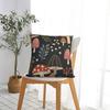 Cartoon Colorful Forest Mushroom Pillow Covers Polyester Room Cushion Case Creative Throw Pillow Case 4545
