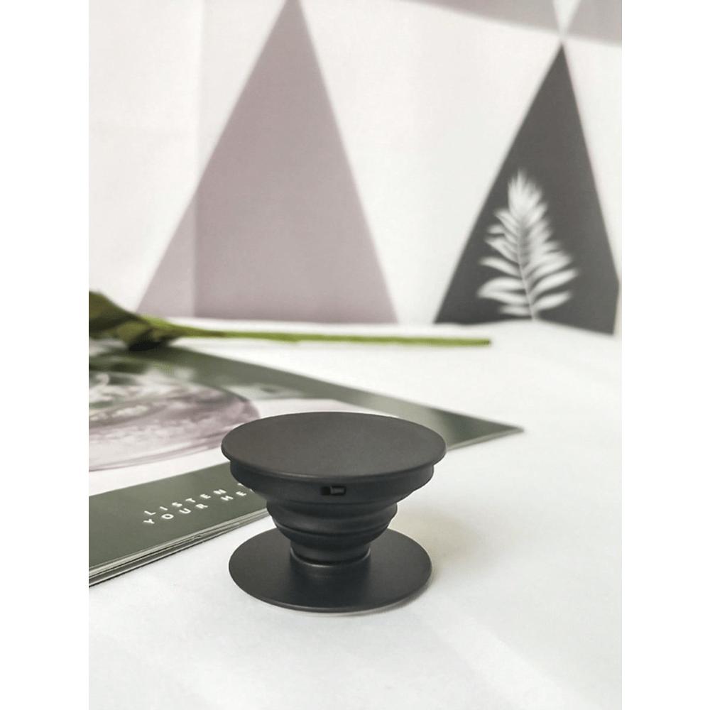 

1 шт. Держатель для мобильного телефона с кольцом-держателем для пальца, расширяющаяся подставка для захвата телефона, Talk Pocket Socket, поддержка телефона, кольцо для смартфона чёрный