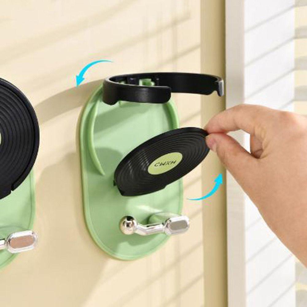 No Punching Folding Cup Holder Wall Mounted Drink Holder Multi-functional Cup Storage Rack  Bedroom