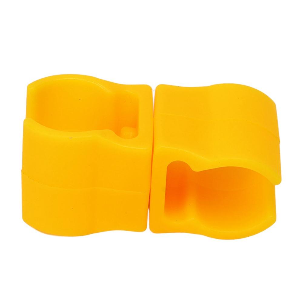 10PCS Plastic Football Training Flag Pole Clip Swivel Clips Connector Clip Agility Poles Clip Buckle Football Flag Pole Buckle