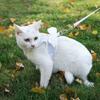 Breakaway with Wings Escape Proof for Walking Cat Collar Cat Vest Cat Harness Leash Dog Necklace