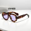 New Fashionable Irregular Women'S Sunglasses Outdoor Trendy Personality Large Frame Travel Street Uv400 Protective Glasses