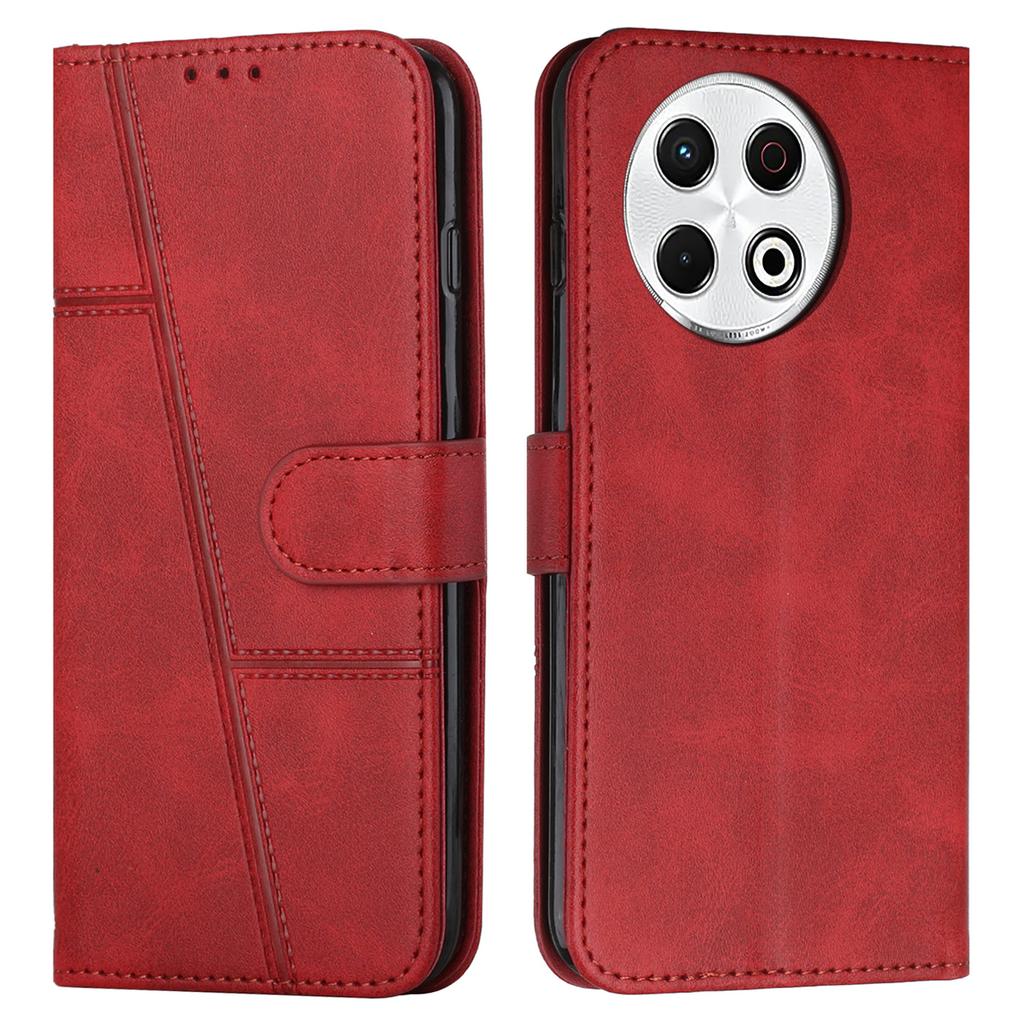 For TECNO Spark 30 Pro 4G Case Stand Flip Protective Leather Phone Cover