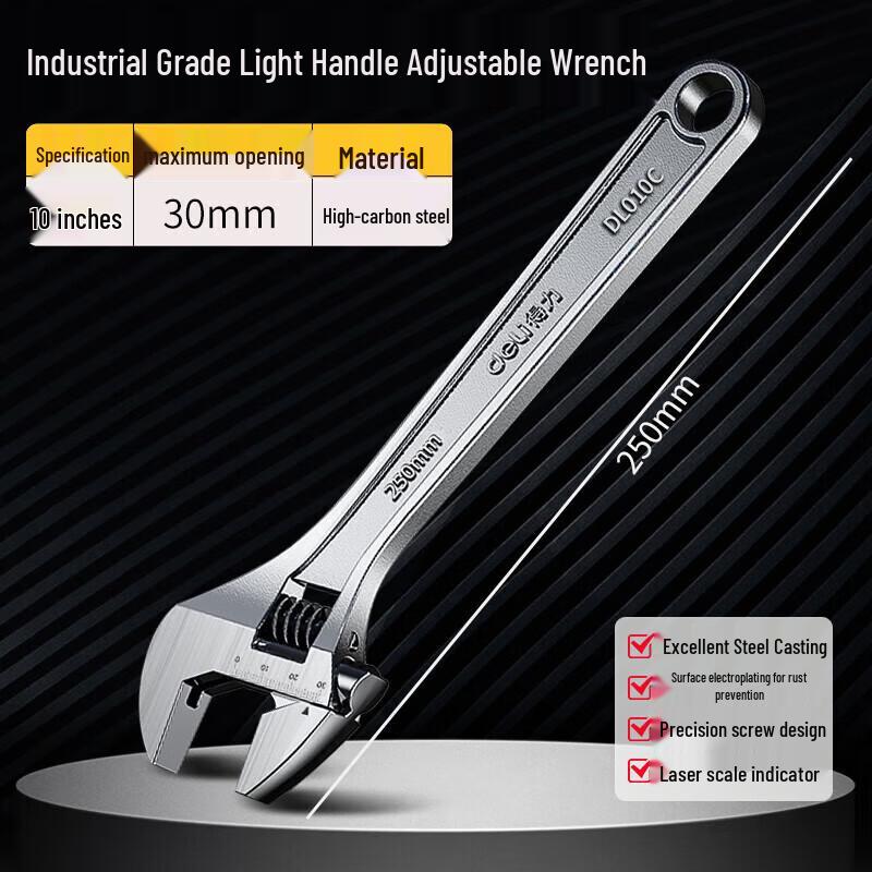 Deli Adjustable Wrench
