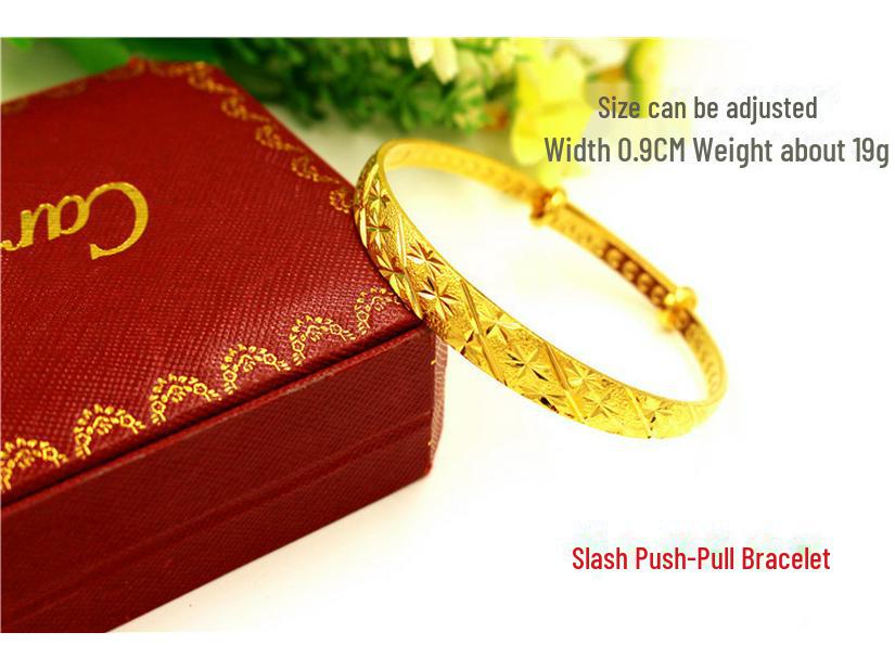 Bracelet étoile vietnamien en laiton doré et sable – Bijou de mariage durable et populaire