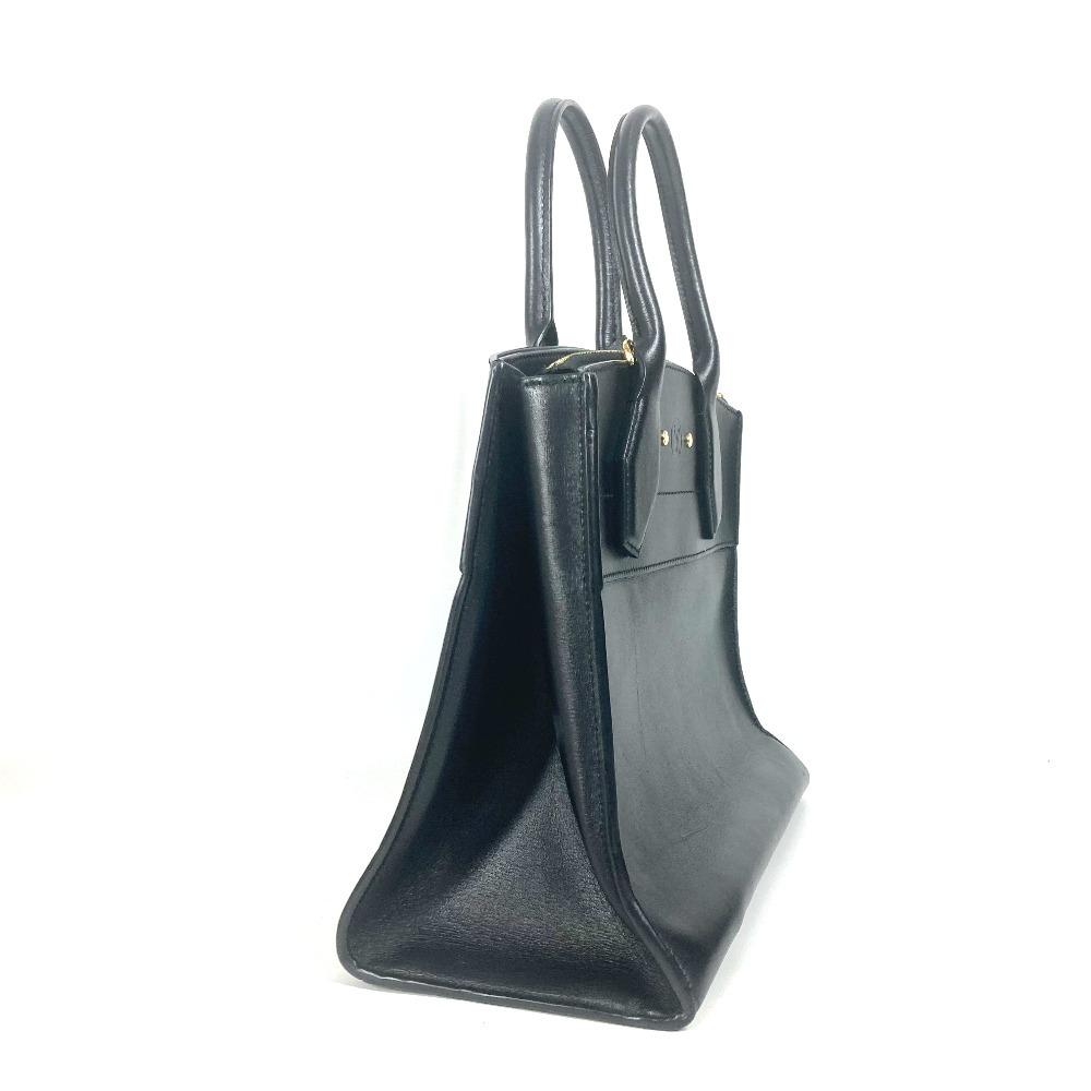 Louis Vuitton M53015 Bag City Steamer MM Hand Bag Leather Black