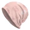 Peach Pink Kisses Thin Caps For Men Women Lip Print Beanies Ski Caps Soft Bonnet Hats Skullies & Beanies Hat