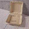9-inch Single Compartment Biodegradable Clamshell Take-Out Boxes