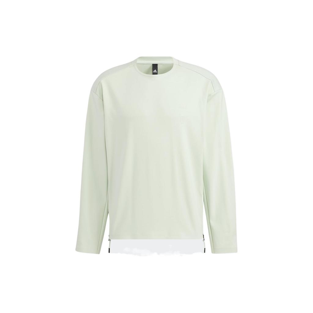 Adidas Premium Crew Neck Pullover Long Sleeve Sweatshirt Men Tops Green HM2943