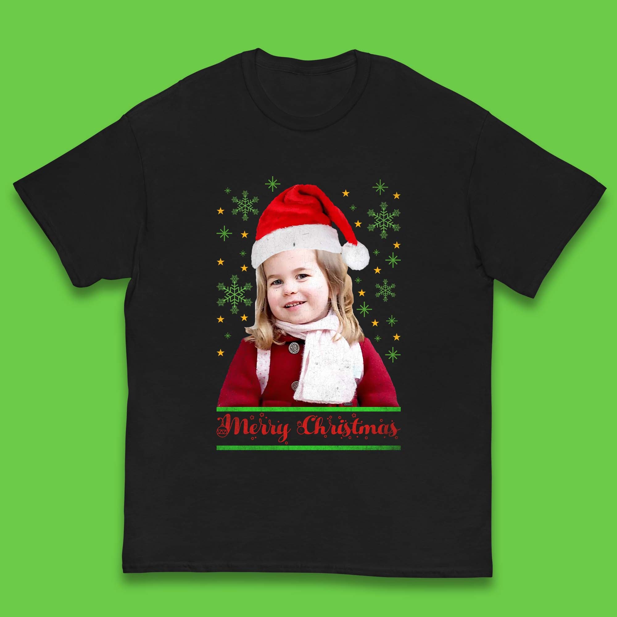 Princess Charlotte Christmas Kids T-Shirt 130