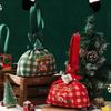 Cartoon Christmas Handbag Santa Claus Xmas Eve Packaging Bag Portable Christmas Gift Box  Birthday