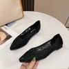 Fashion Fashion Breathable Slip-on Women's Flat Shoes Offer Comfortable and Elegant High Quality Vacation Chic Point 39 Ladies Footwear
