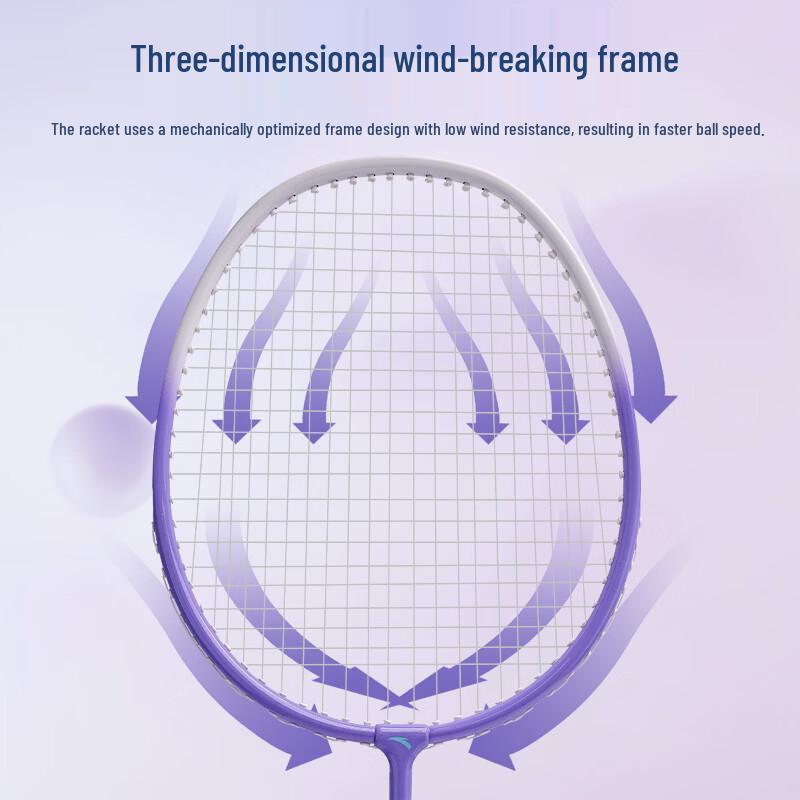 Anta Professional Ultralight Badminton Racket Set