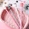 Random Style 2pcs Cute Cute Pet Three-dimensional Neutral Pen Office Pen Student Learning Cartoon Water-based Pen Creative Neutral Pen