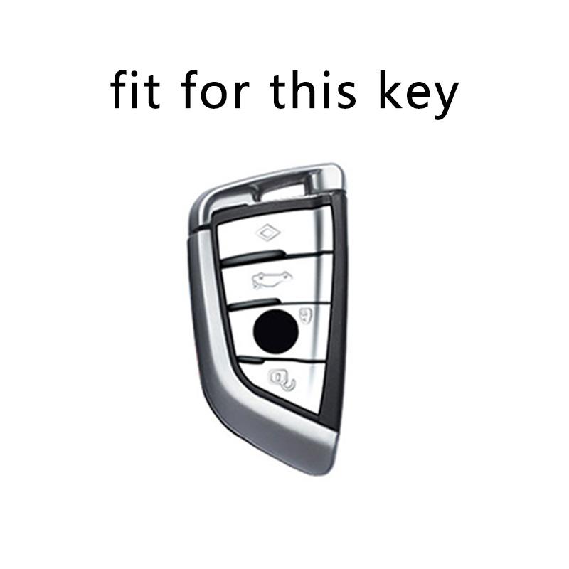 TPU Car Remote Key Case for BMW X1 X3 X5 X6 X7 1 3 5 6 7 Series G20 G30 G11 F15 F16 G01 G02 F48 Cover Shell Fob Accessories