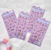 Hot 3D Relief Hollow Stickers - Cute Cartoon Anime Decals Waterproof for Kids Laptop Decor & Anime Fans Gift Presents