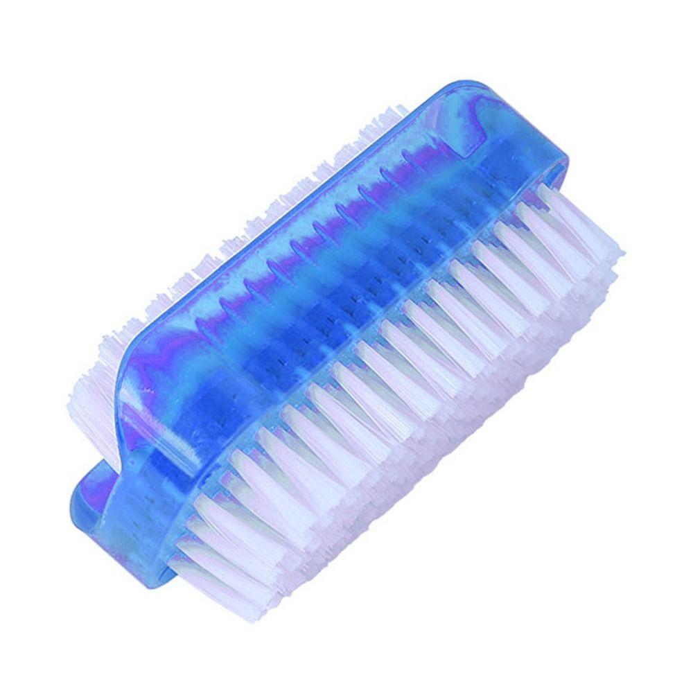 Nail Art Accessories Nail Dust Brushes Plastic Nail Brush Portable Nail Cleaning Brush