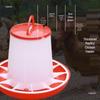 Thickened Poultry Feed Bucket for Chickens, Ducks, Geese - Feeder Trough for Farming Supplies