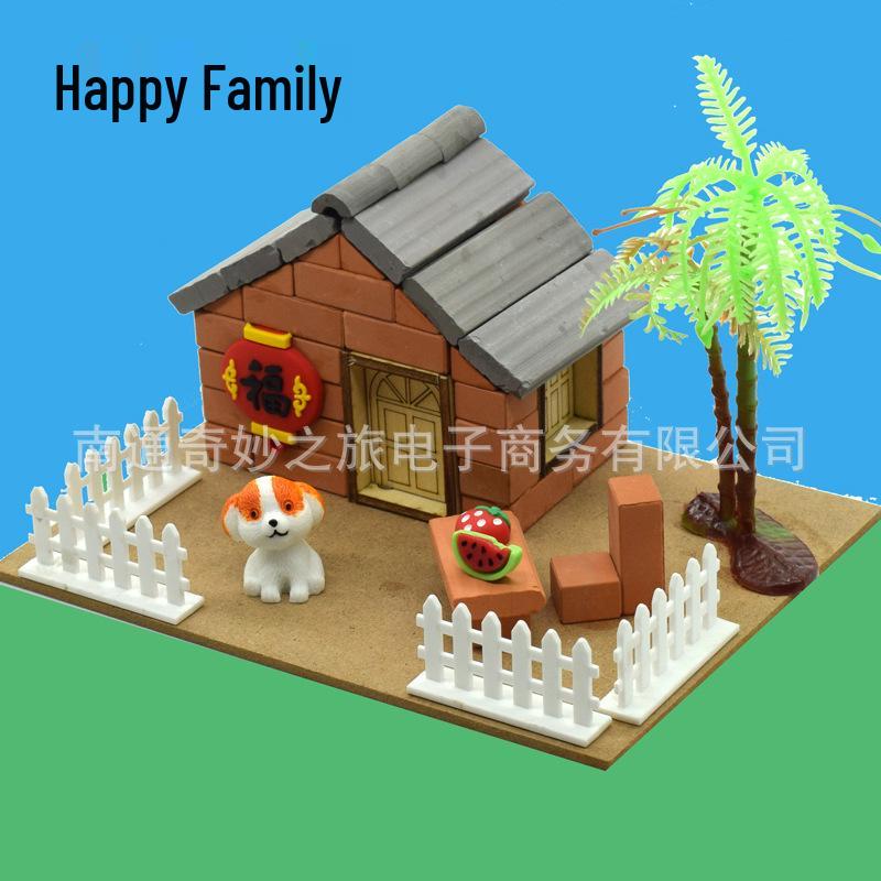 Little Bricklayer DIY Cement House Building Blocks - Educational Toy for Children