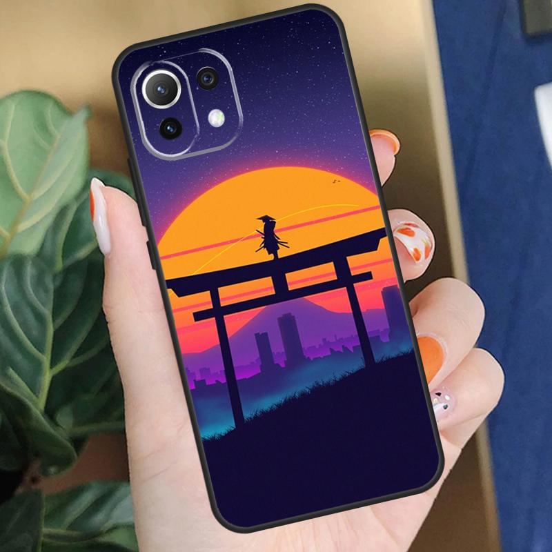 Synthwave 80's Retro Neon vaporwave Case For Xiaomi 17 Pro Max 14 15 Ultra 13T 14T 15T Pro POCO F8 F7 F5 F6 X5 X6 X7 Pro Coque