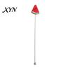 Stir Stick Cocktail Stick, Stainless Steel Mixing with Durian Pineapple Strawberry Cute Drink Stirrer Watermelon Rubber Top Decor, for Bar Milk