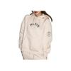 Jordan Brooklyn SS24 PSG Collaboration Letter Print Fleece-Lined Hoodie Women Tops Khaki FN5177-126