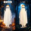 Outdoor Festive Ghost Decorations Halloween Indoor, IP44 Waterproof Light Up Hanging Swing Cute Decoration, DIY Atmosphere for Trees Standing