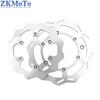 Motorcycle 260MM 220MM Front Rear Brake Discs Rotors For Husqvarna FE FC TE TC TX FX 125 250 300 350 400 450 501 2014-2024 2025