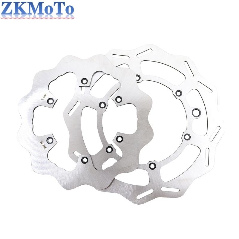Motorcycle 260MM 220MM Front Rear Brake Discs Rotors For Husqvarna FE FC TE TC TX FX 125 250 300 350 400 450 501 2014-2024 2025