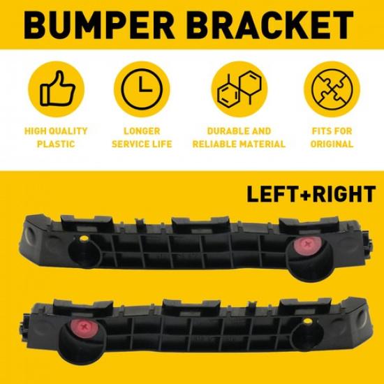Bumper Bracket Set For 2016-2018 Toyota Tacoma Front Steel 2Pcs