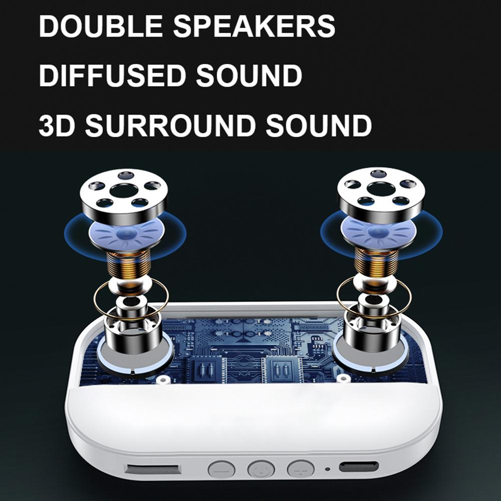SMB-02 Bone Conduction Under Pillow Speaker Bluetooth-Compatible Sleep Aid Mini Music Box