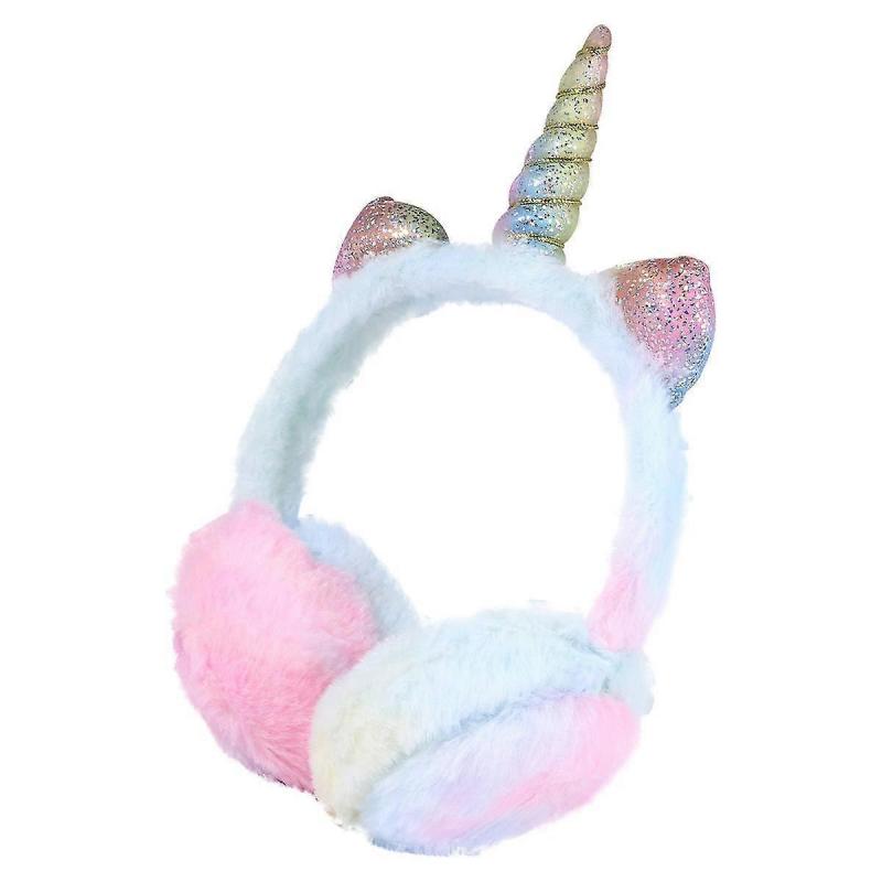 Cute Unicorn Children's Earmuffs Warm Earmuffs Unicorn Earmuffs Winter Earmuffs
