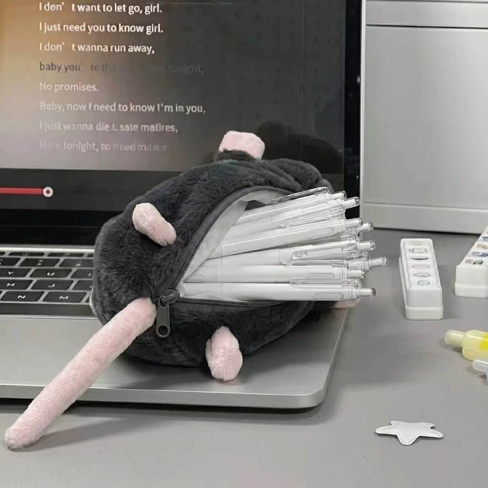 Astuccio Portapenne Grande Capacità Ramo di Fiori Ratto Astuccio per Cancelleria Portatile Materiale Scolastico