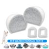 Ceramic Pet Fountain Filter Replacement Pet Water Fountain Replacement Filters Set for Ceramic Stainless Steel Fountains Carbon