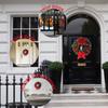 40cm Artifical Christmas Wreath Handmade No Fading Decorative Garland For Indoor Outdoor Front Doors