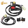 MATI Handlebar & Key Switch Kit for Honda Foreman 450 S TRX450FM 1998-2004 Manul Shift 35020-HM7-A00 35100-HP5-600 35100-HN0-670